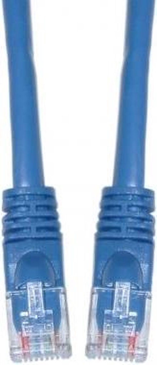 1M CAT5e RJ45 Ethernet Netwerk Kabel - Blauw