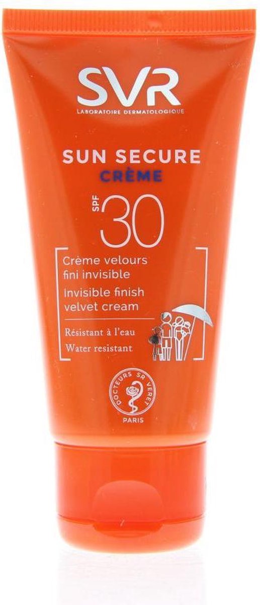 Svr Sun Secure Creme Creme Velours Fini Invisible Spf30 50ml