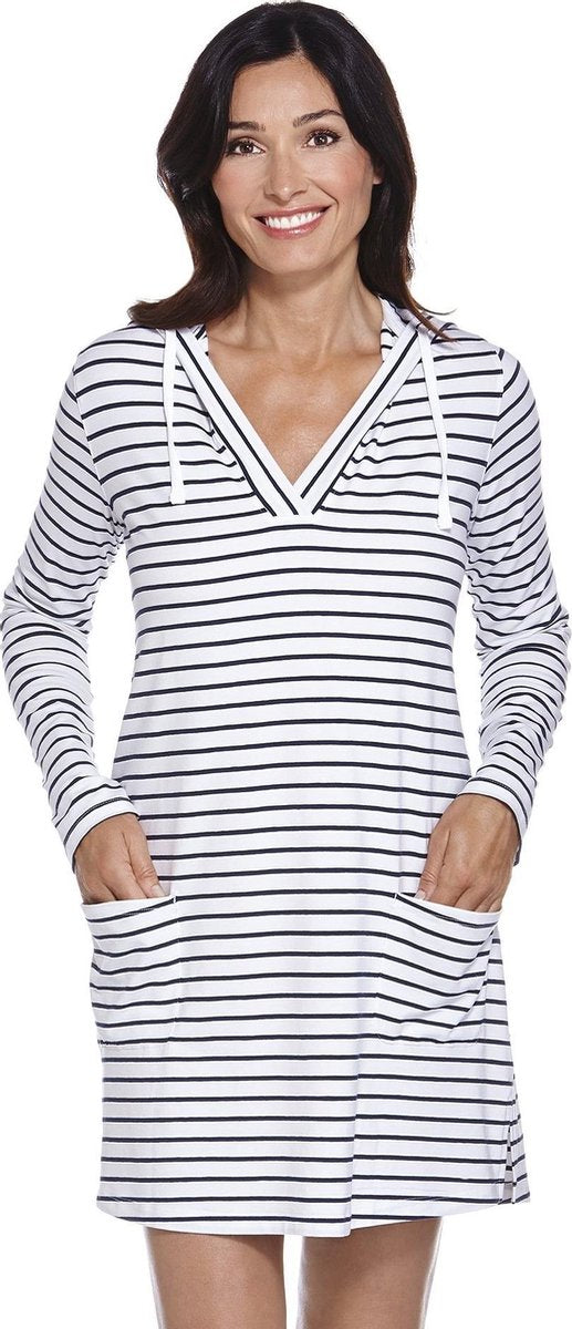 Coolibar UV jurk Dames - Wit - Maat 44