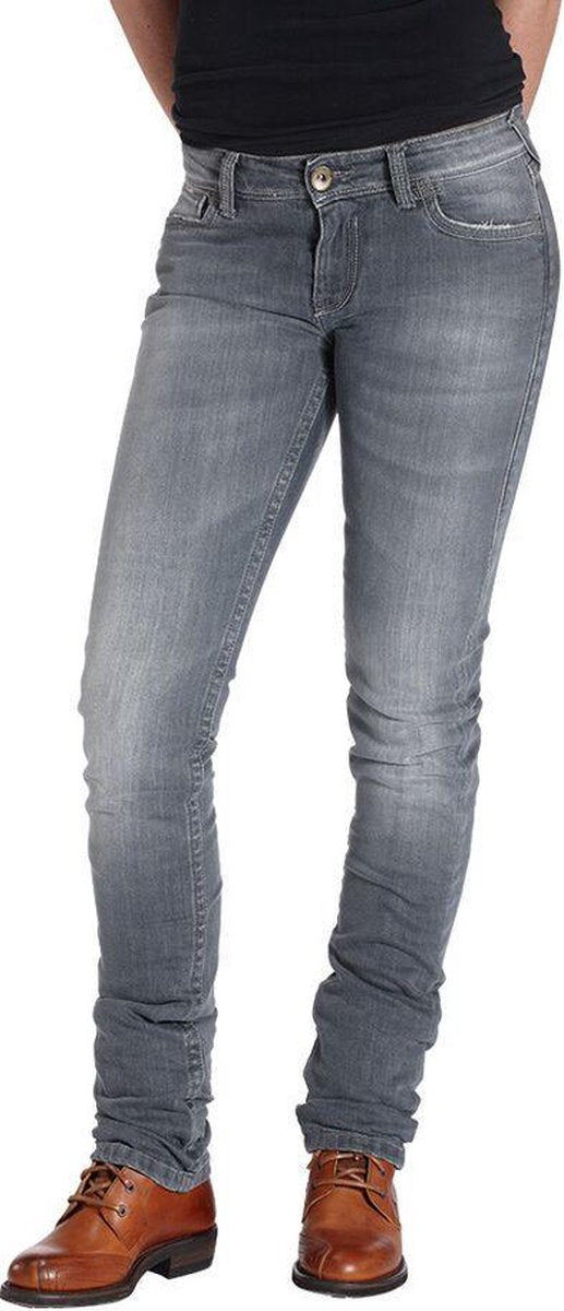 ROKKER The Donna Grey Motorcycle Jeans L34/W30