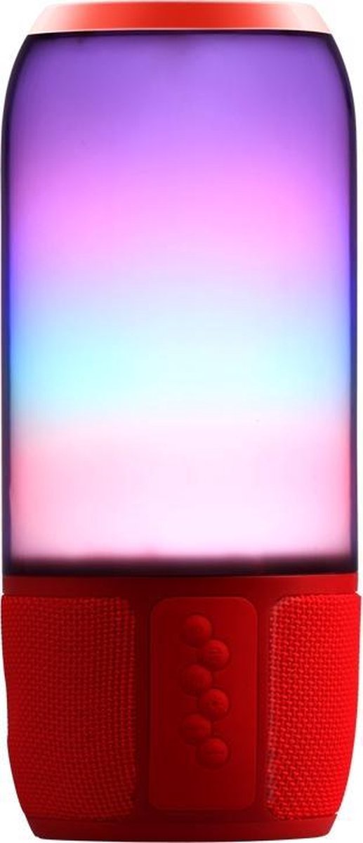 V-tac VT-7456 Bluetooth speaker met RGB verlichting - 2x 3Watt - zwart