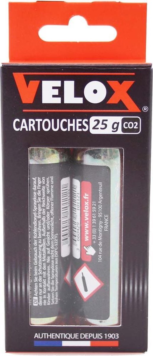 Velox Co2 patronen 25gr (2)