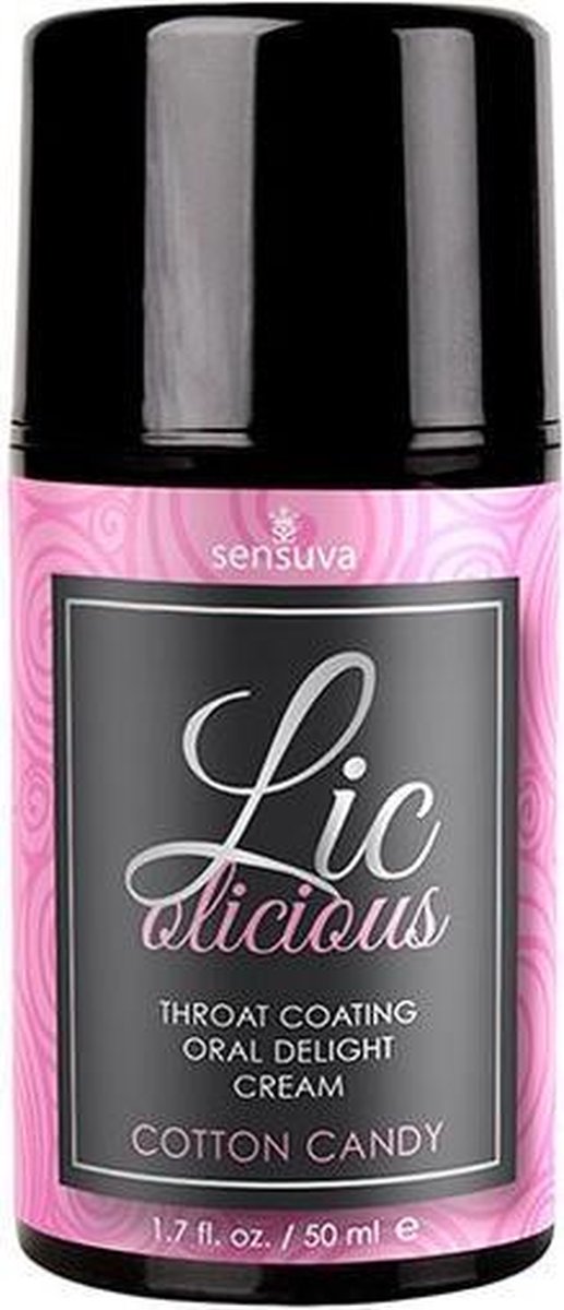 Lik-o-heerlijk Suikerspin Oraal Genot Crème 50 ml Sensuva 7266