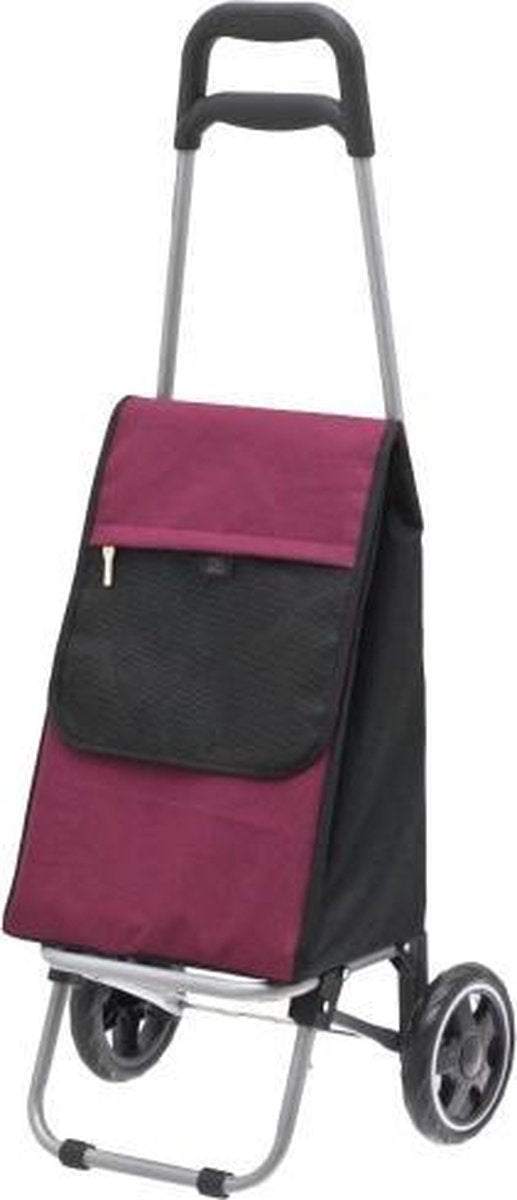 Secc minishop boodschappenwagen bordeaux rood