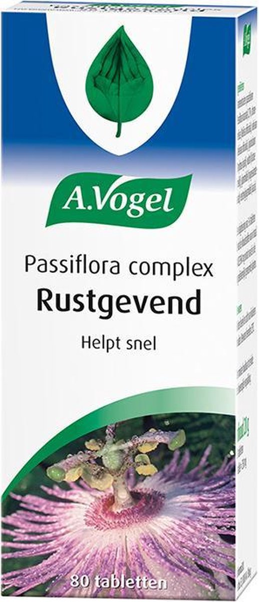 A.Vogel Passiflora Complex Rustgevend - 80 Tabletten