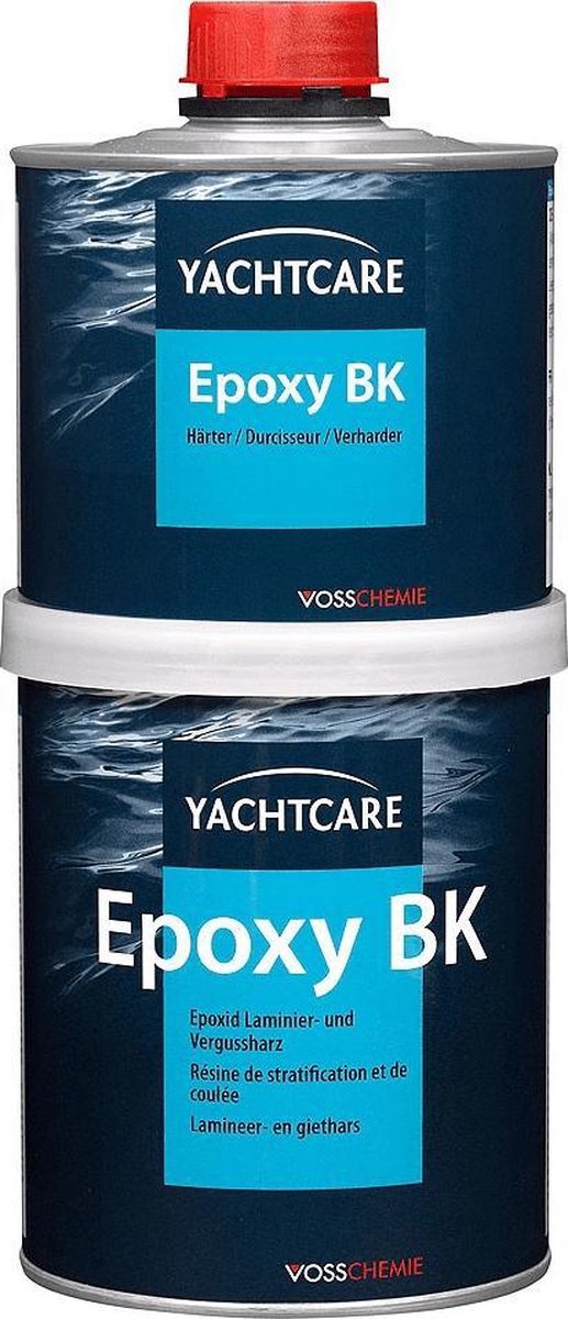 EPOXYHARS VOOR SIERADEN - YACHTCARE EPOXY BK - GIETHARS - 2 COMPONENTEN HARS 1KG - SIERADEN MAKEN