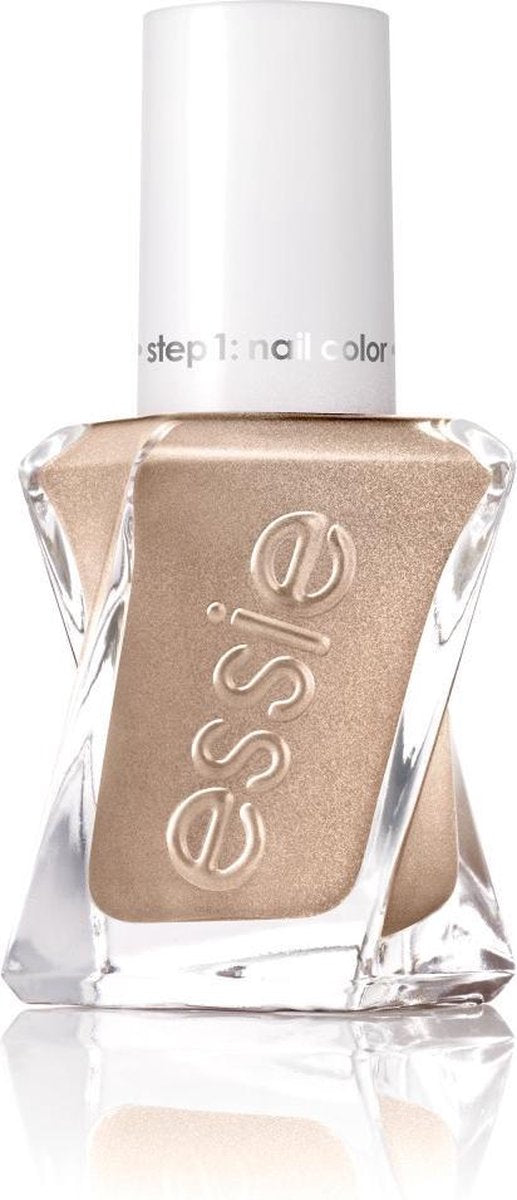 Essie Gel Couture Nagellak - 488 daring damsel - goud - glanzende nagellak met gel effect - 13