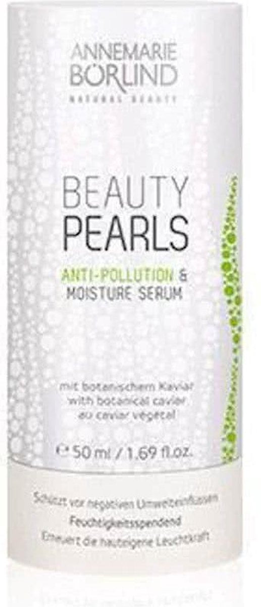 Annemarie Börlind Beauty Pearls Anti-Pollution and Moisture Serum 50ml Siero per la cura dell'umidità della pelle del corpo - 50 ml