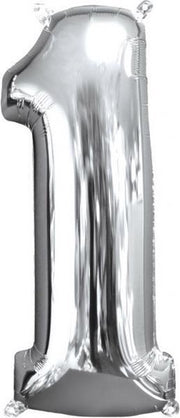 26 Silver-1 Foil Balloon P31 packed 28 x 66 cm