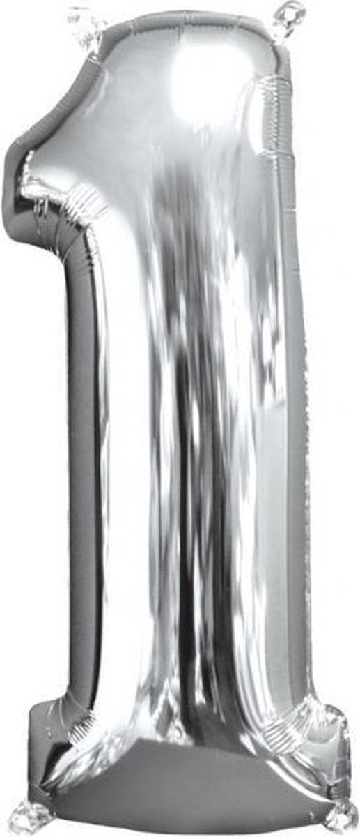 26 Silver-1 Foil Balloon P31 packed 28 x 66 cm