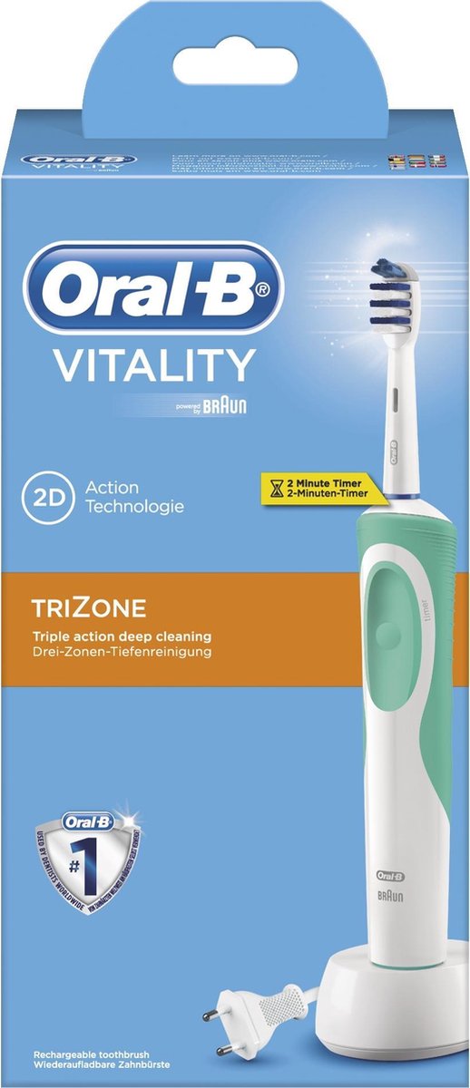 Oral-B Vitality TriZone - Elektrische tandenborstel - Groen