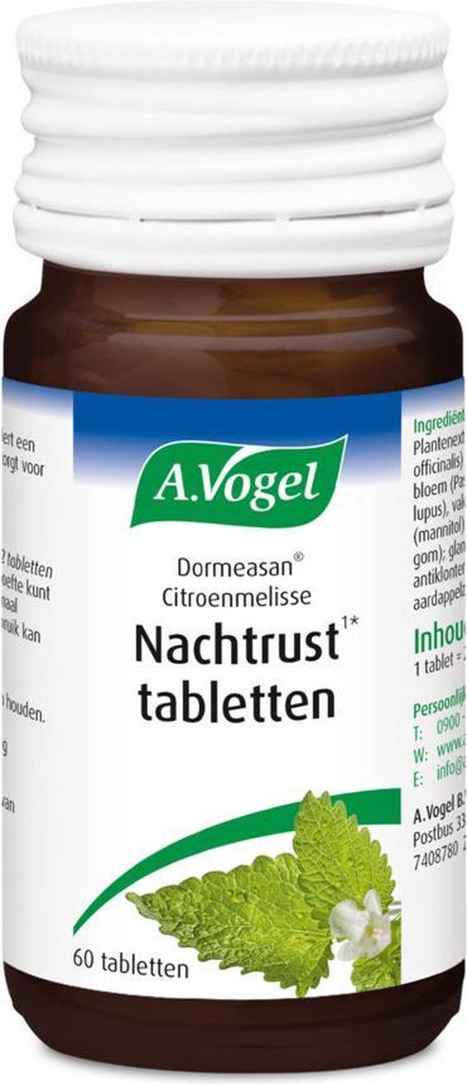 A.Vogel Dormeasan Nachtrust - 60 Tabletten