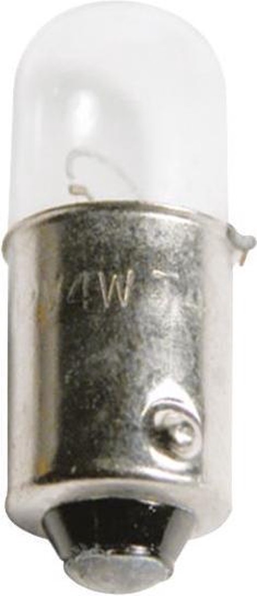 Carpoint Reservelampen Auto T4w/ba9s Staal Zilver 10 Stuks