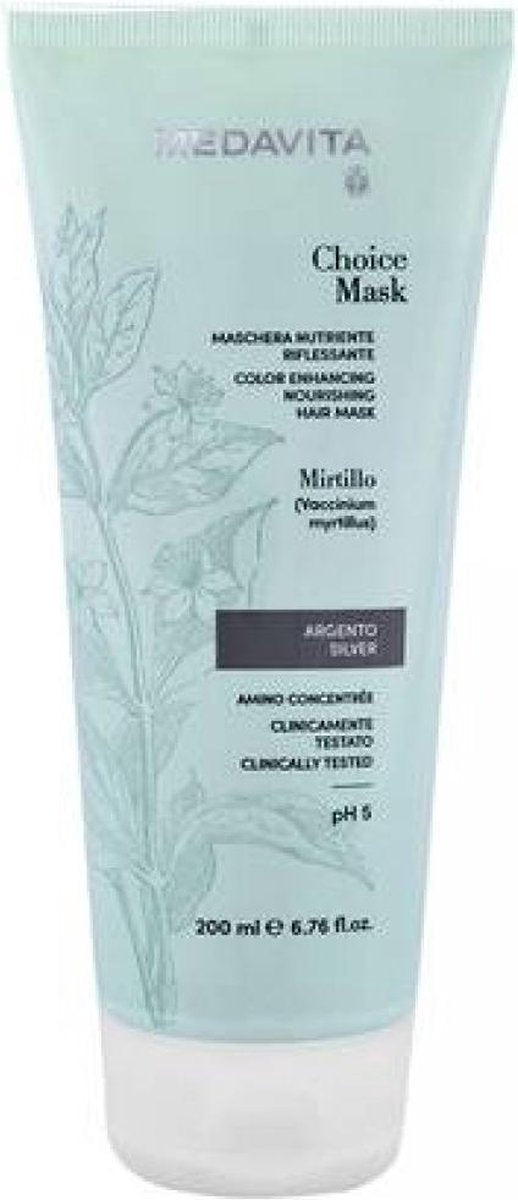 Medavita Choice Mask Aubergine natuurlijk voedend kleurmasker 200ml