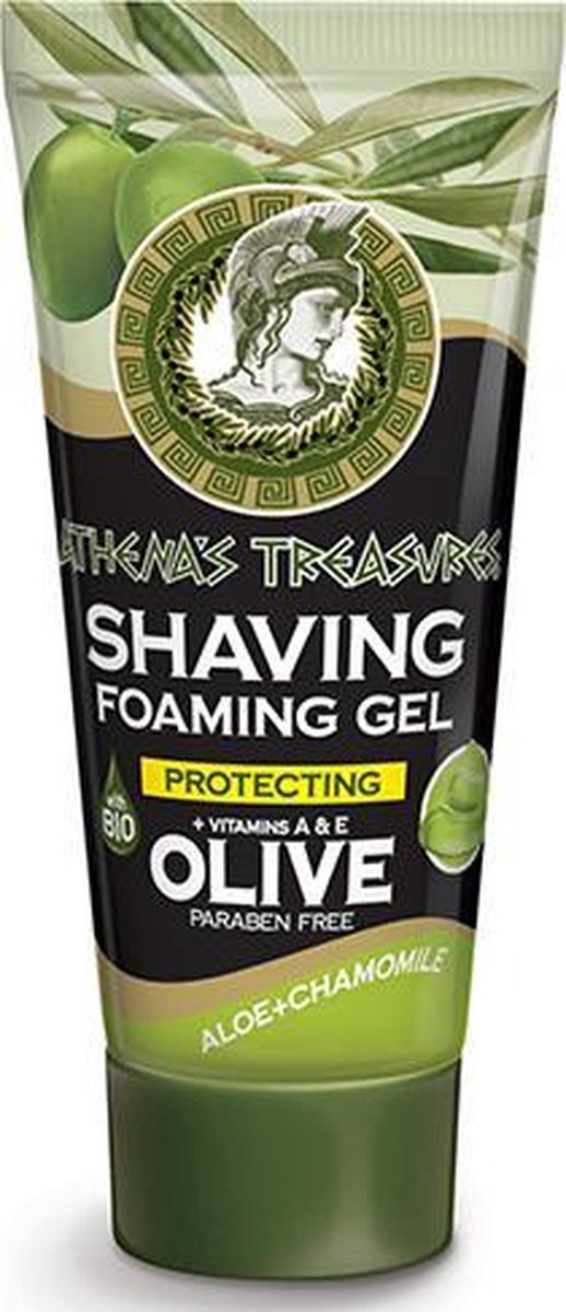 Pharmaid Athenas Treasures Natuurlijke Scheergel Aloë Vera en Kamille 60ml.