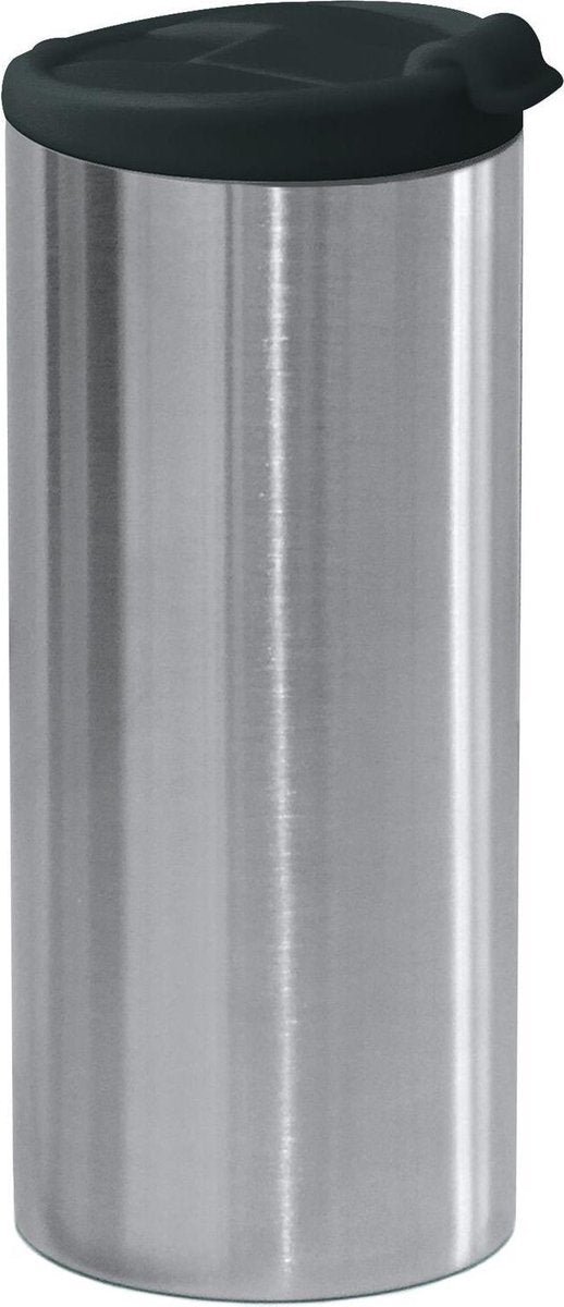 Zak!Designs Gemini Drinkbeker - Dubbelwandig - Rvs - 35 cl - Rvs/zwart
