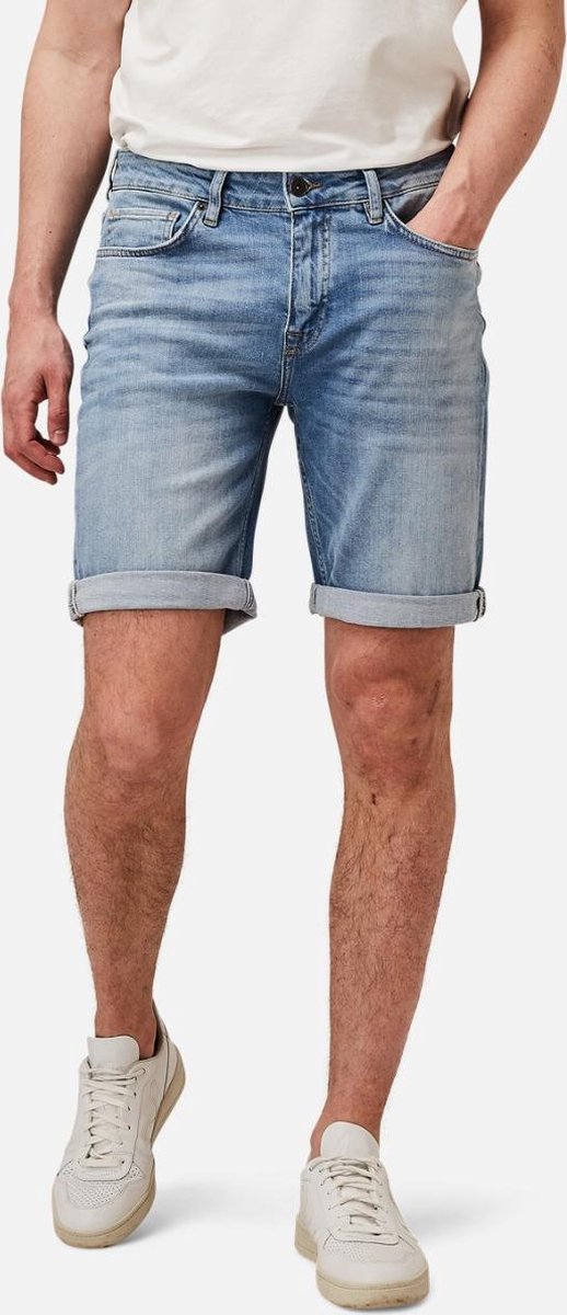 Silvercreek  Copper Short  Mannen Denim Light Stonewash W36