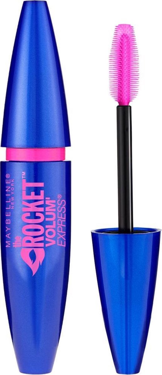 3x Maybelline Volum' Express Rocket Very Black Mascara