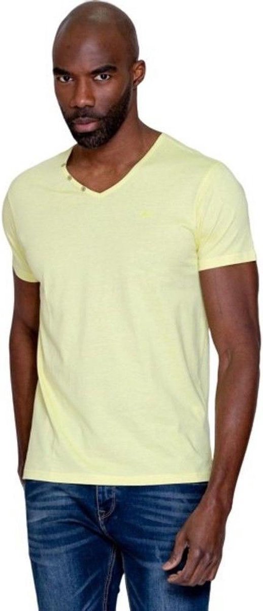 MZ72 - Heren T-Shirt - Toocolor Pastel - Geel