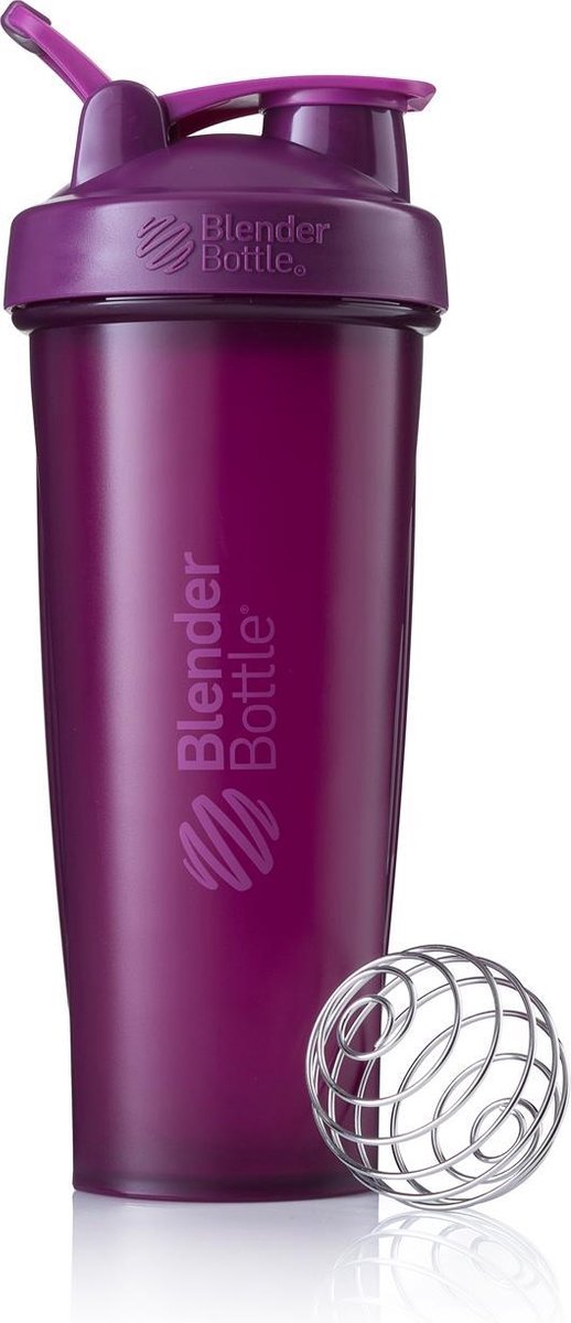 BlenderBottle Classic met oog - Eiwitshaker / Bidon - 940ml - Fullcolor Plum