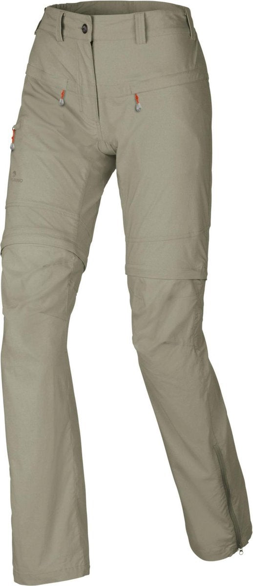 Ferrino Masai Broek Zip-off Dames Beige Maat 48
