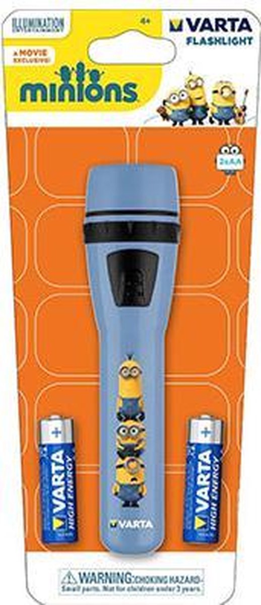 Varta zaklampje Minions Blauw