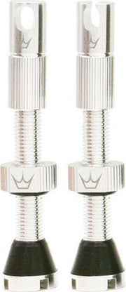 Peaty's Tubeless Ventiel 42-60mm - Chris King (MK2) - Zilver - 42mm