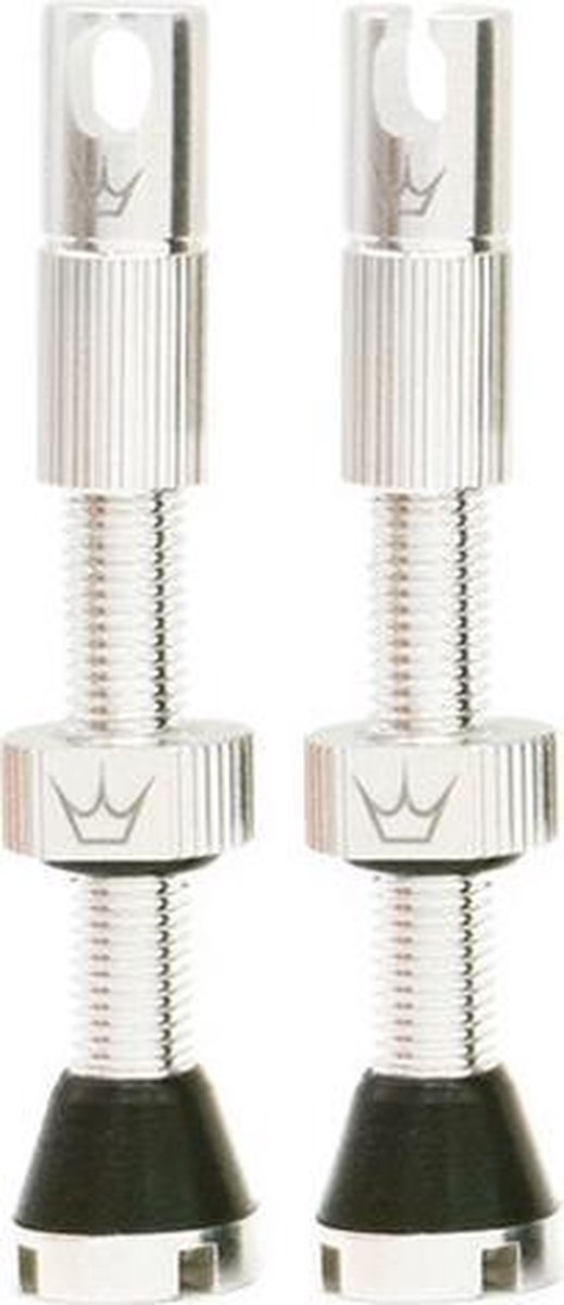 Peaty's Tubeless Ventiel 42-60mm - Chris King (MK2) - Zilver - 42mm
