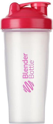 BlenderBottle Classic Eiwitshaker 820 ml Transparant Rose