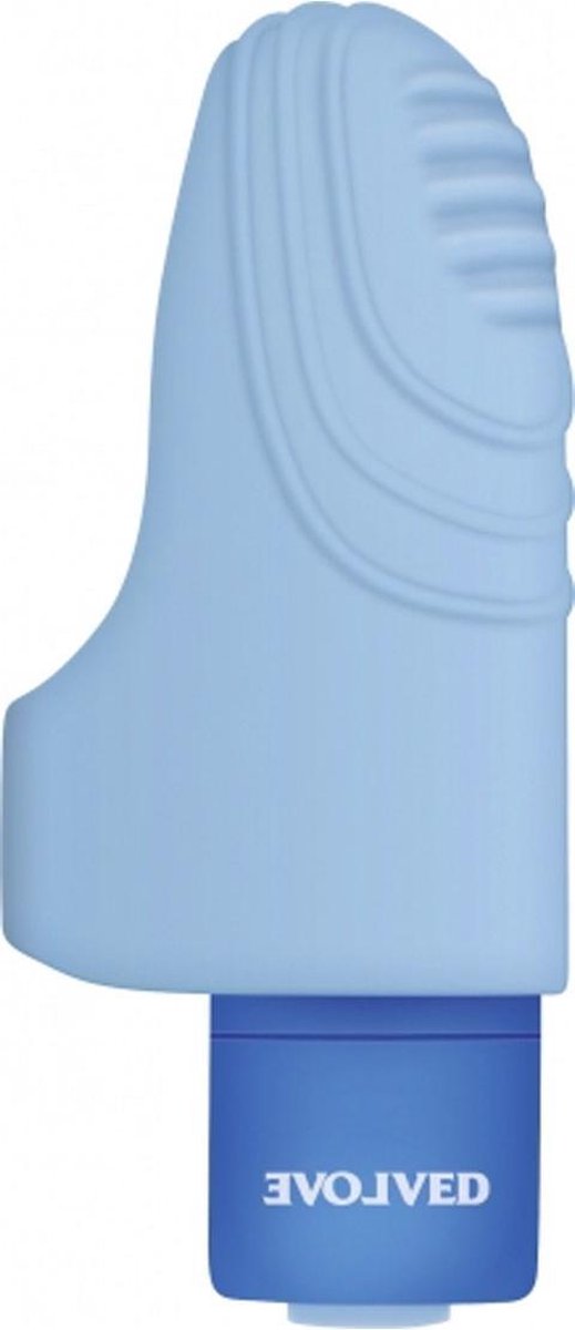 Evolved Fingerlicious Clitoris Stimulator Lichtblauw