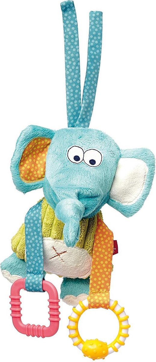 Sigikid babyspeelgoed rammelaar olifant