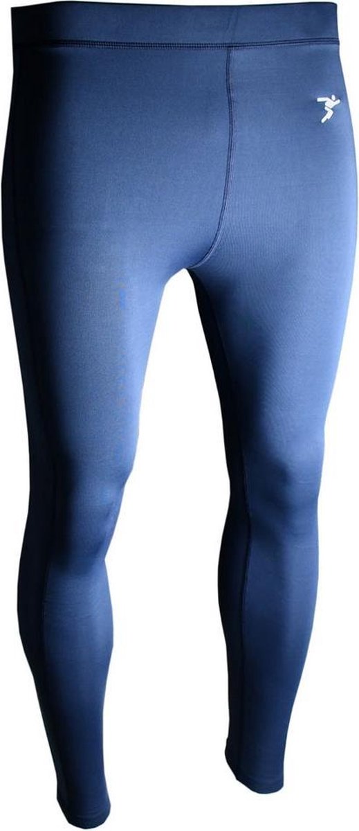 Precision Training Sportlegging Basis Junior Polyester Donkerblauw Maat S