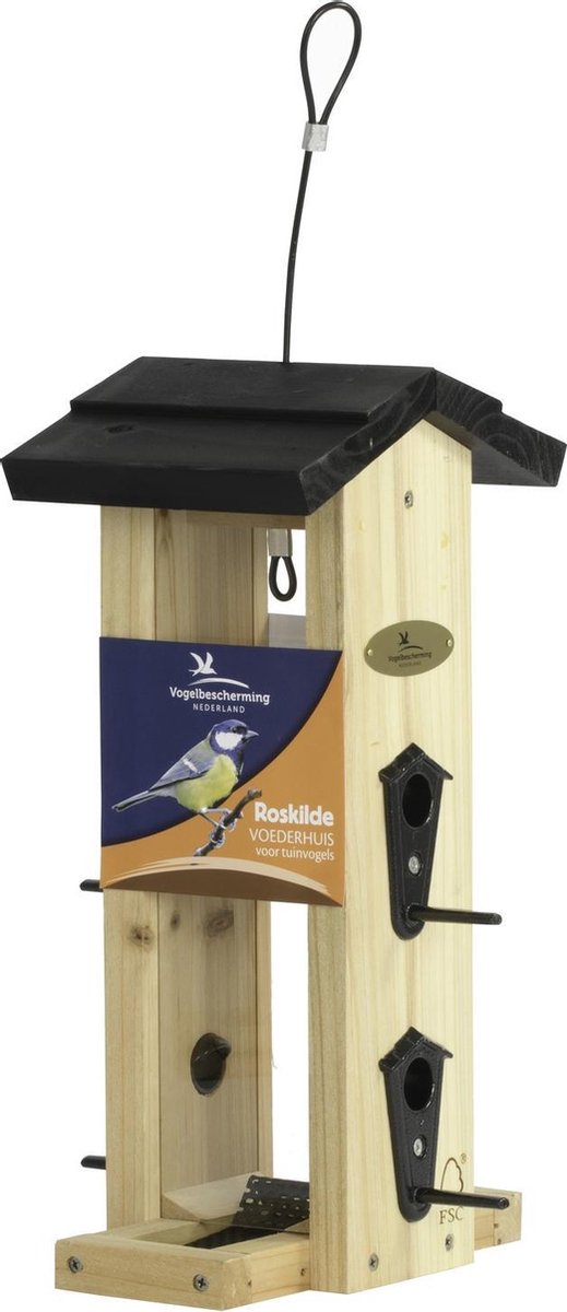 Wildbird Voederhuis Aalborg - Voederhuis - 21x15x37 cm