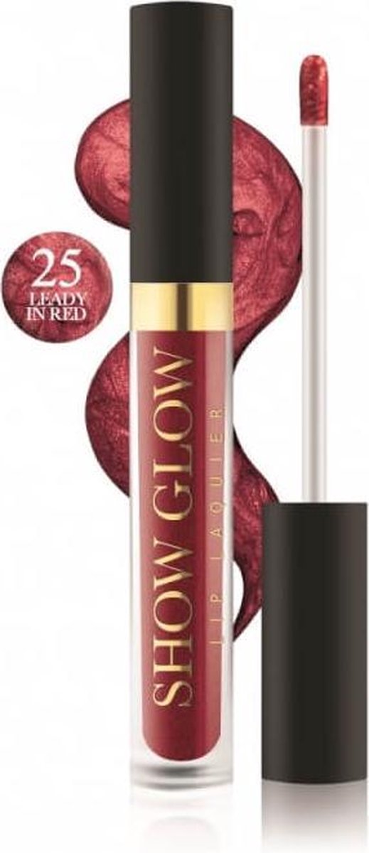 REVERS® Metallic Liquid Lipstick Show Glow #25 Leady In Red