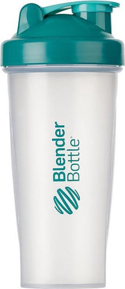 BlenderBottle Classic - Eiwitshaker / Bidon - 820ml - Transparant Teal
