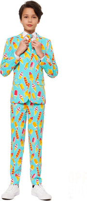 OppoSuits Cool Cones - Jongens Kostuum - Gekleurd - Feest - Maat 170/176