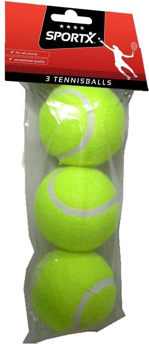 SportX Tennisballen **** 3st