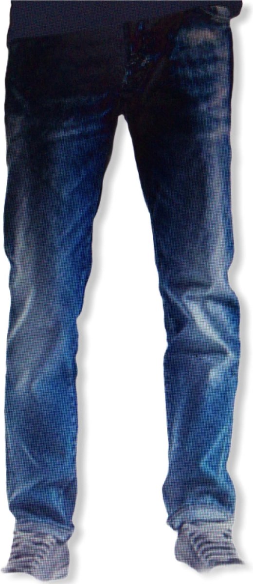 Meltin'Pot heren spijkerbroek Melton jeans D1705 Blauw Maten W28 L34