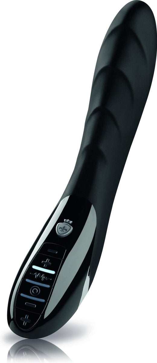 Sizzling Simon zwarte vibrator van siliconen
