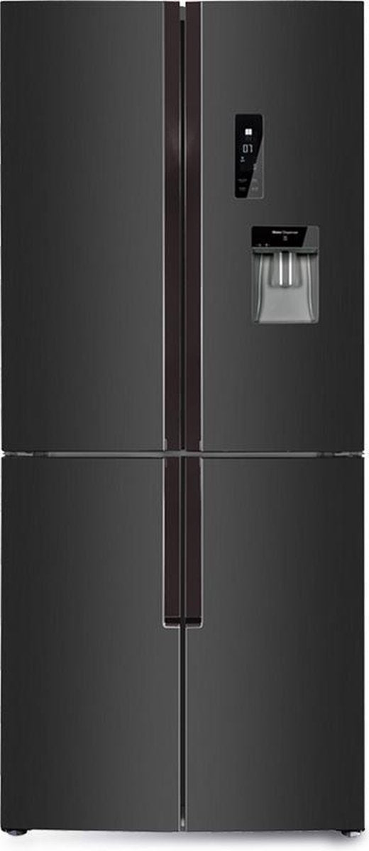 CHiQ FCD418NE4D - Multidoor koelkast met inverter - No Frost - 420L - Waterdispenser