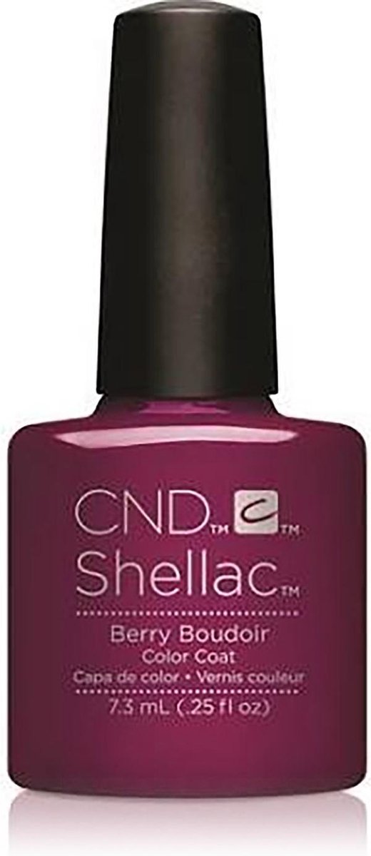 CND - Colour - Shellac - Gellak - Berry Boudoir - 7