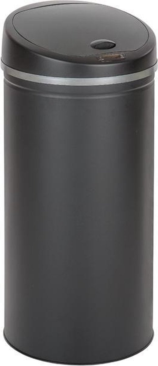Casibel - Afvalemmer - Met sensor - 50L - Zwart