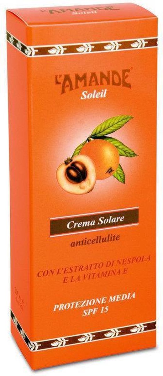 L'Amande Soleil Anti-Cellulites SPF 15 - 200ml - Zonnebrand lotion