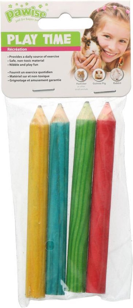 Small pet play pencil  4pk