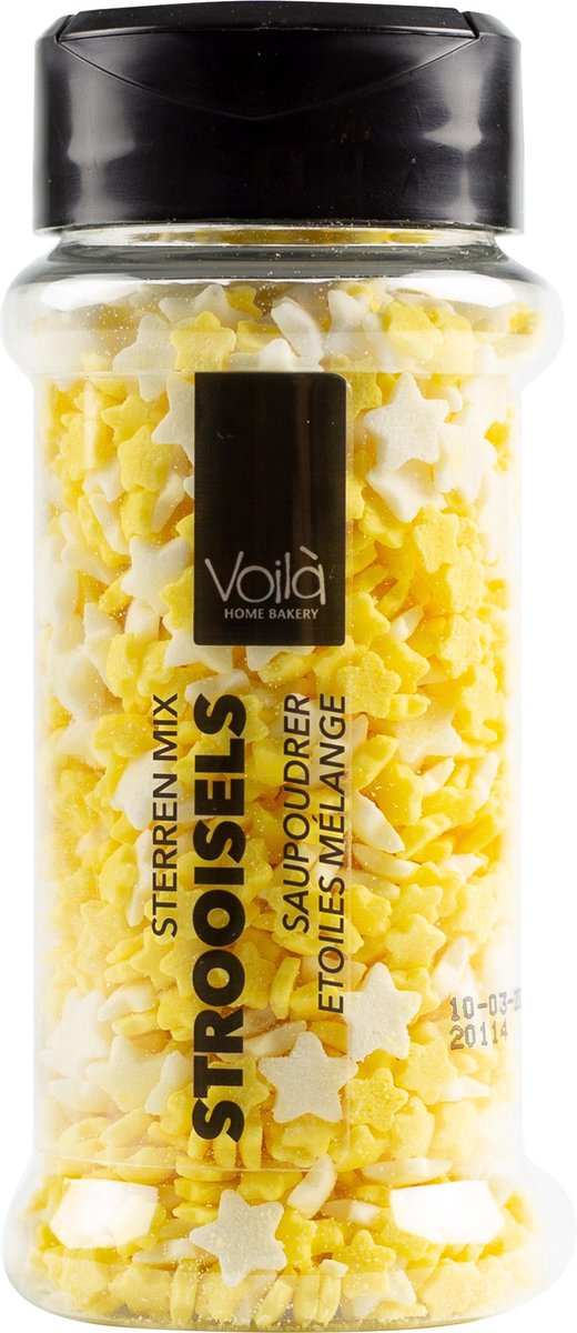 Voila Home Bakery Sprinkle  Sterren mix - 55 gram strooipotje