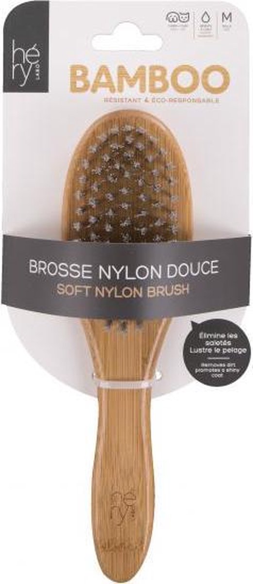 Hery labo borstel nylon bamboe