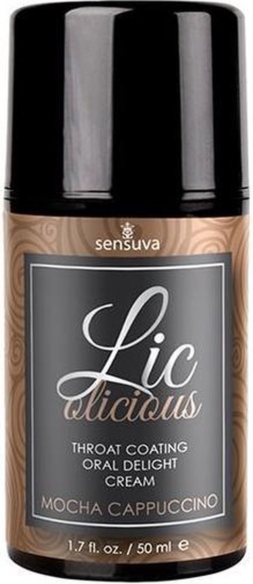 Lik-o-heerlijk Mokka Cappuccino Oraal Genot Crème 50 ml Sensuva 7464