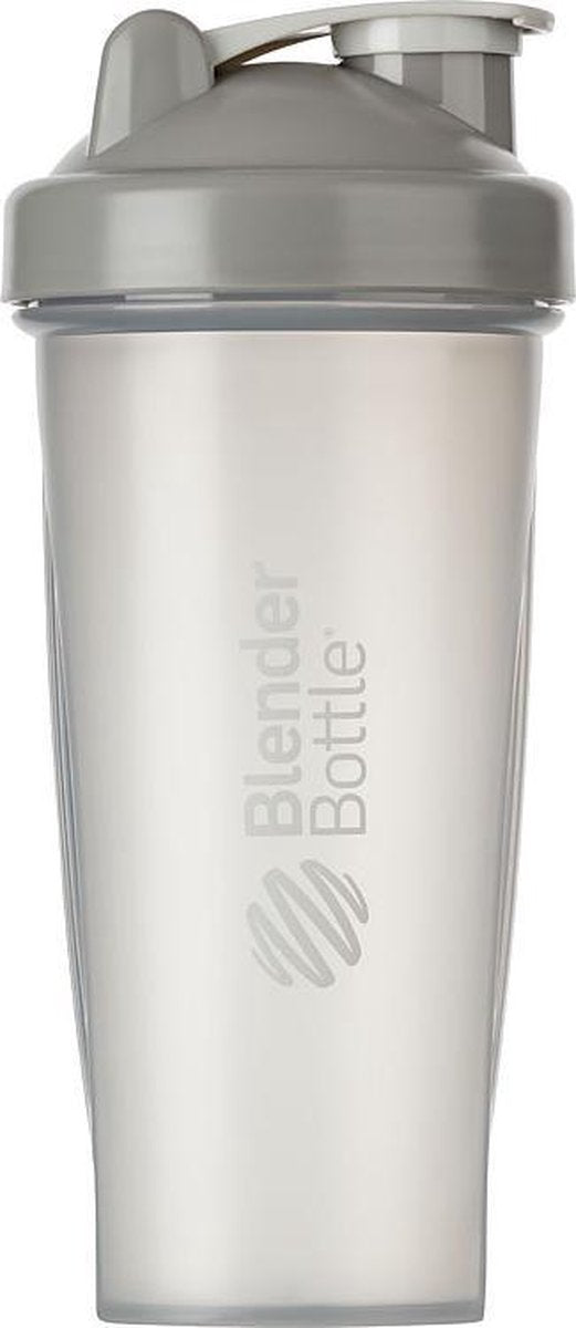 BlenderBottle Classic - Eiwitshaker / Bidon - 820ml - Fullcolor Pebble Grey