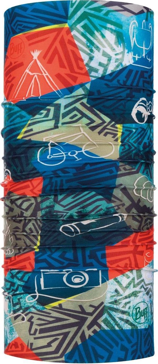 BUFF® Coolnet Uv+ Child Stony Multi - Zonnebescherming - Kinderen -