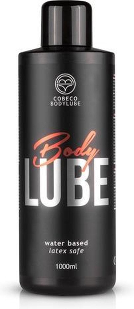BodyLube Waterbased - 1000 ml | Waterbasis | Vrouwen | Mannen | Smaak | Condooms | Massage | Olie | Condooms |  Pjur | Anaal | Siliconen | Erotische | Easyglide